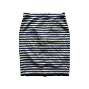 (2 for $30) Club Monaco striped pencil skirt